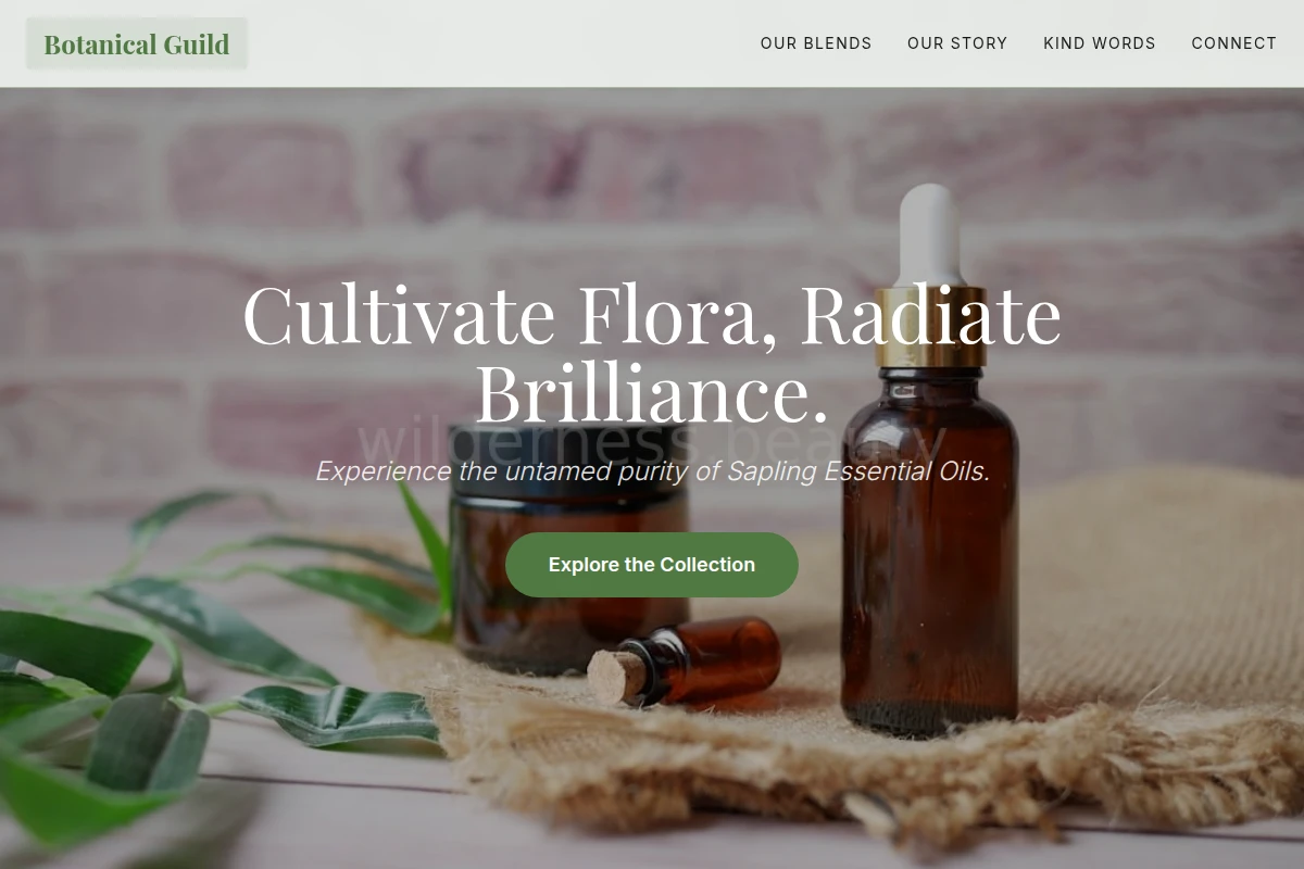Sapling Essential Oil